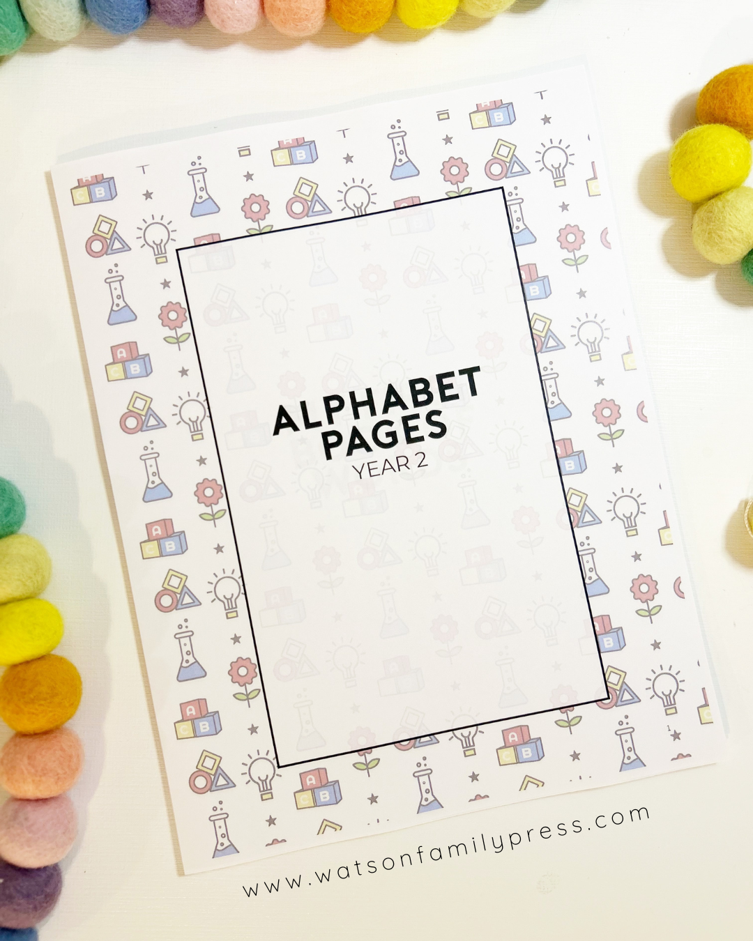 Alphabet Pages Year Two