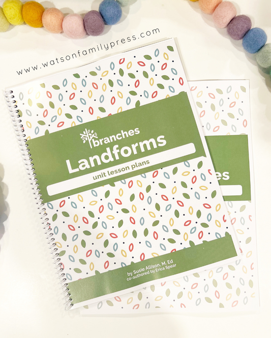 Unit: Landforms - Branches, Year One
